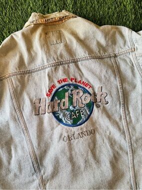 Vintage Hard Rock Denim Jacket